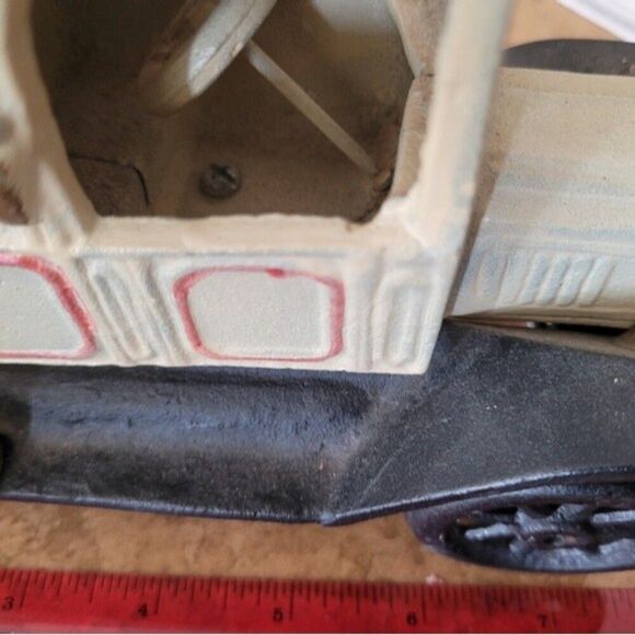 Vintage Coca Cola Cast Wagon delivery truck vtg antique retro red bottles wheels - Picture 6 of 16